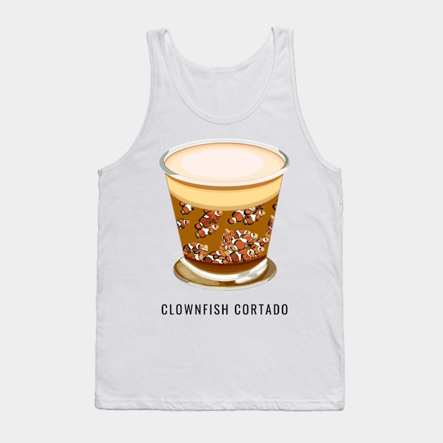 Clownfish Cortado Tank Top by Octopus Cafe